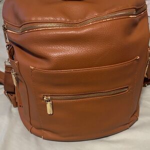 Miss Fong Vegan Leather Diaper Bag